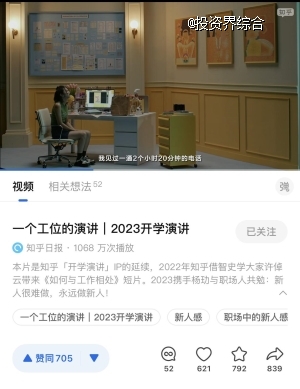 知乎2023职场季圆满收官 ，浏览量1.2亿、登热榜110余次